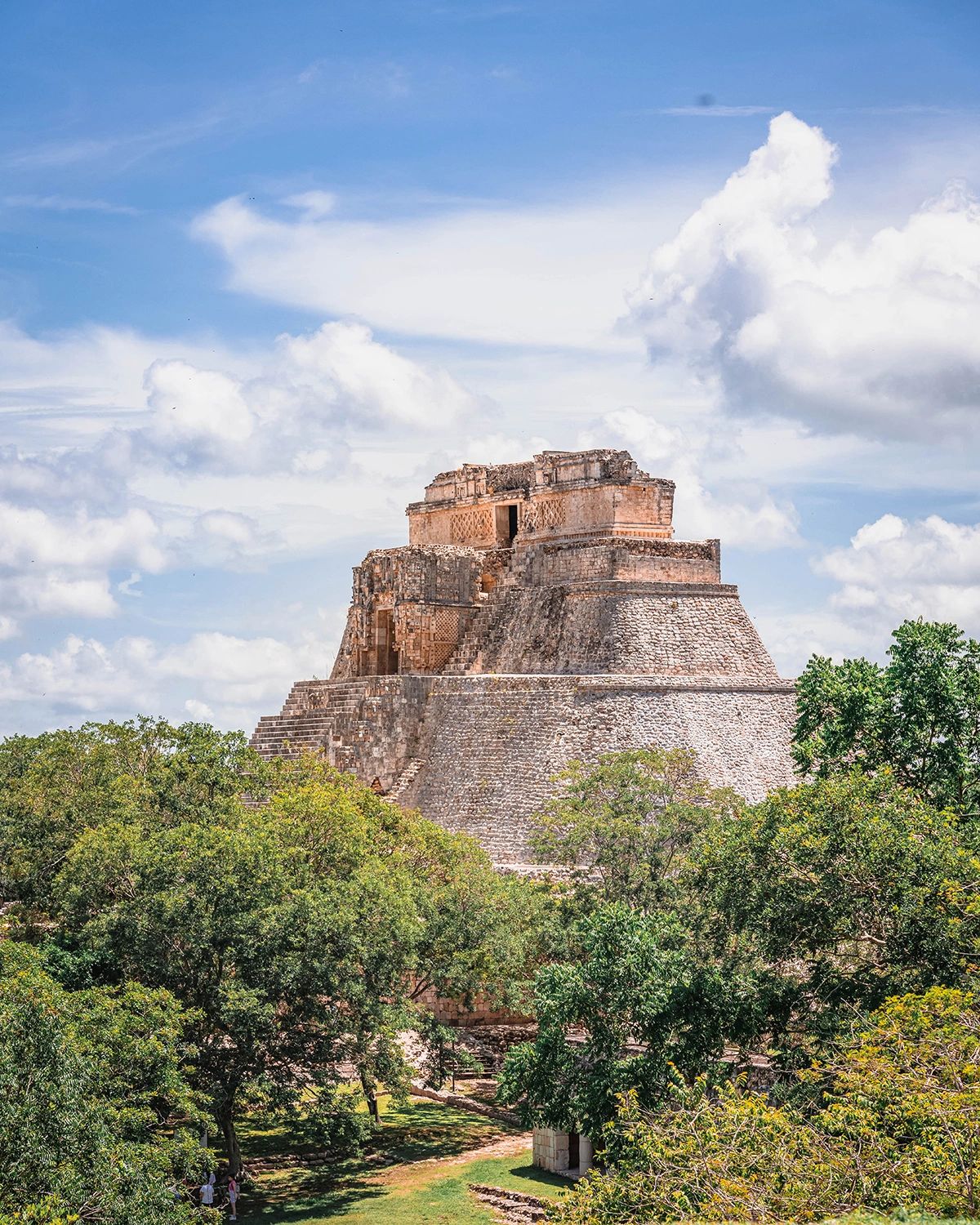 The Pyramid of the Magician, the most iconic structure at Uxmal, stands as a testament to the advanced engineering and artistry of the ancient Mayan civilization. Nestled in the Puuc region of Yucatán, this UNESCO World Heritage Site is known for its steep slopes, intricate carvings, and mystical legends. A must-visit for history lovers exploring the region beyond Valladolid.